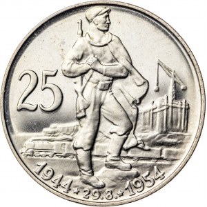 25 koron 1954, Czechosłowacja, PROOF