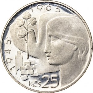 25 koron 1965, Czechosłowacja, PROOF