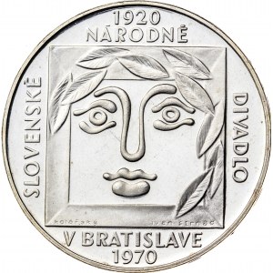 25 koron 1970, Czechosłowacja, PROOF