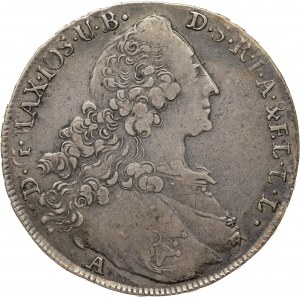 talar 1771, Maksymilian III, 1745-1777, Amberg, Bawaria, Niemcy