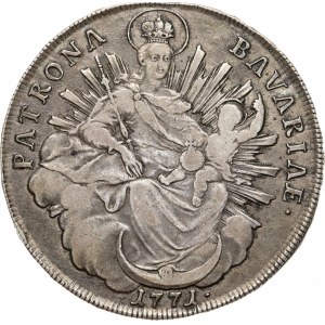 talar 1771, Maksymilian III, 1745-1777, Amberg, Bawaria, Niemcy