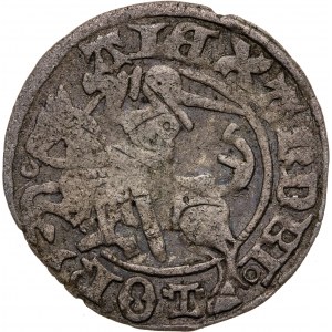 półgrosz, Aleksander Jagiellończyk, 1501-1506, Wilno, destrukt