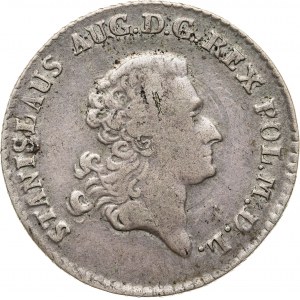 4 grosze srebrne (złotówka), 1766, FS, Stanisław August Poniatowski, 1764-1795, Warszawa