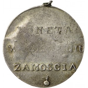 2 zł 1813, oblężenie Zamóścia, odwrócone N