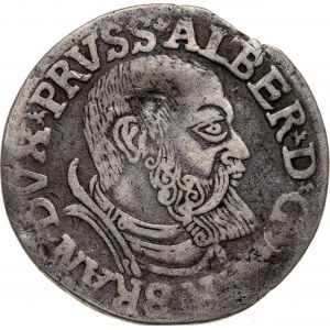 trojak 1540, Albrecht Hohenzollern, 1525-1568, Królewiec, Prusy
