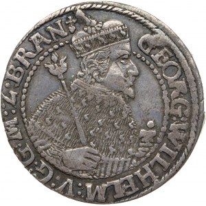 ort, 1622, Jerzy Wilhelm, 1619-1640, Królewiec, Prusy