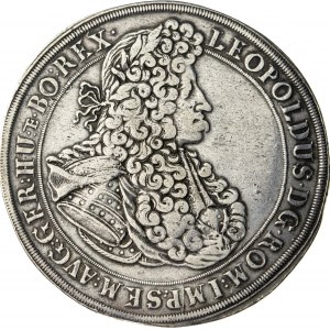 talar 1702, Leopold I 1658-1705, Opole, rzadki