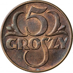 5 gr 1938, II RP, RB-mennicze