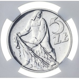 5 zł 1958, PRL, MS 65 PROOF LIKE, BAŁWANEK