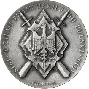 medal generał Józef Haller, srebro, R