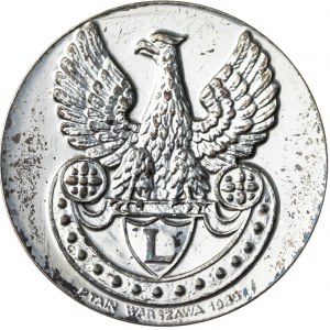 medal Józef Piłsudski, srebro, R, nakład 20 sztuk