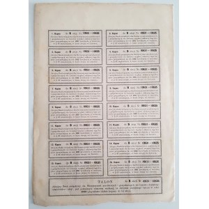 akcja AKCYJNEGO BANKU ZWIĄZKOWEGO, LWÓW, 1920