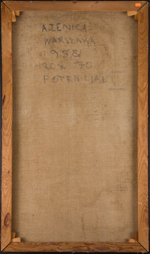 Alfred LENICA (1899 - 1977), Potencjał III, 1958