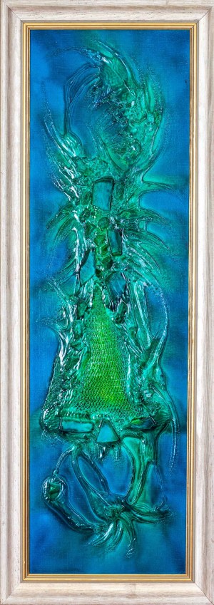 Henryk ROLINSKY (ur. 1928), Faktura zielono-niebieska