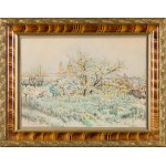 Marian TRZEBIŃSKI (1871 - 1942), Ogród Kinskich w Pradze, 1925