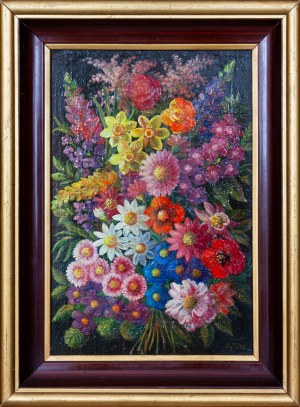 Lech WIERZBICKI (ur. 1923), Kwiaty polskie, 1975