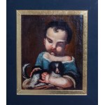 Painter UNKNOWN, GERMAN? (18th century), Children - a pair of paintings