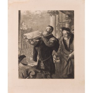 Ignacy ŁOPIEŃSKI (1865-1941), Wyrok na Matejkę, 1901