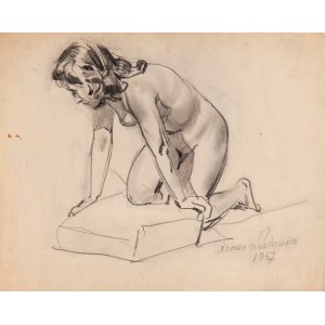 Roman NAZDROWICZ (1 poł. - XX w.), Akt, 1957