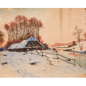 Artysta NIEOKREŚLONY, POLSKI (XIX/XX w.), Zima