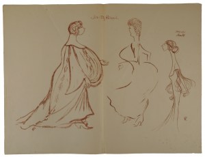 Karol FRYCZ (1877 - 1963), Felicja Rutkowska, Ludwiga Fulda i Bronisława Jeremi w sztuce 