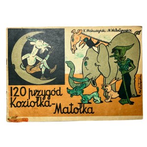 K. Makuszyński and M. Walentynowicz - 120 adventures of Koziołek Matołek 1977