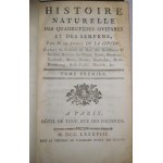 1788 [Crocodiles-ovipares 12 FIGURES] LA CEPEDE COMTE DE, Histoire naturelle des quadrupédes, ovipares et des serpens (...). Tome premier.