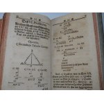 1730-1756. [WROCŁAW-BUDZISZYN] PESCHECK CHRISTIAN, Rechnender Feld-Mässer, Oder Geometra: Welcher Die, bey der Geometrie eingeführte und so genannte Decimal-Rechnung. (…). PESCHECK CHRISTIAN Selbstlehrender Trigonometra, Oder Dreyeck-Mässer (…). Elementa
