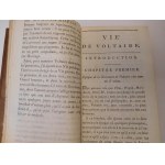 1785-1799. [DZIEŁA WSZYSTKIE WOLTERA 93 TOMY] VOLTAIRE, Arouet François-Marie, Oeuvres complètes de Voltaire. (…). DU VERNET Théofile, Vie de Voltaire, suivie d'anecdotes qui composent sa vie privée. (...).