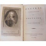 1785-1799. [DZIEŁA WSZYSTKIE WOLTERA 93 TOMY] VOLTAIRE, Arouet François-Marie, Oeuvres complètes de Voltaire. (…). DU VERNET Théofile, Vie de Voltaire, suivie d'anecdotes qui composent sa vie privée. (...).