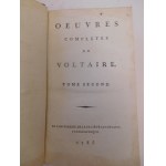 1785-1799. [DZIEŁA WSZYSTKIE WOLTERA 93 TOMY] VOLTAIRE, Arouet François-Marie, Oeuvres complètes de Voltaire. (…). DU VERNET Théofile, Vie de Voltaire, suivie d'anecdotes qui composent sa vie privée. (...).