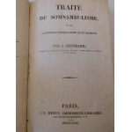 1823 [FIRST FRENCH TREATY ON LUNATICS] BETTRAND ALEXANDRE, Traité du Somnambulisme (...).