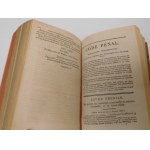 1820 [NAPOLÉON CODE], Les Cinq Code. Nouvelle édition (...).