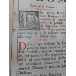 1765. [MSZAŁ TRYDENCKI] MISSALE ROMANUM Ex Decreto Sacro-sancti Concilii Tridentini restitutum, S. PII V. Pont. Max. Iussu editum, Et Clementis VIII. primùm, nunc denuò Urbani Papae VIII. auctoritate recognitum (…).