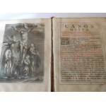 1765. [MSZAŁ TRYDENCKI] MISSALE ROMANUM Ex Decreto Sacro-sancti Concilii Tridentini restitutum, S. PII V. Pont. Max. Iussu editum, Et Clementis VIII. primùm, nunc denuò Urbani Papae VIII. auctoritate recognitum (…).