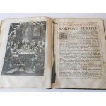 1765. [MSZAŁ TRYDENCKI] MISSALE ROMANUM Ex Decreto Sacro-sancti Concilii Tridentini restitutum, S. PII V. Pont. Max. Iussu editum, Et Clementis VIII. primùm, nunc denuò Urbani Papae VIII. auctoritate recognitum (…).