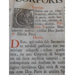 1765. [MSZAŁ TRYDENCKI] MISSALE ROMANUM Ex Decreto Sacro-sancti Concilii Tridentini restitutum, S. PII V. Pont. Max. Iussu editum, Et Clementis VIII. primùm, nunc denuò Urbani Papae VIII. auctoritate recognitum (…).