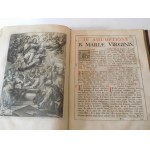 1765. [MSZAŁ TRYDENCKI] MISSALE ROMANUM Ex Decreto Sacro-sancti Concilii Tridentini restitutum, S. PII V. Pont. Max. Iussu editum, Et Clementis VIII. primùm, nunc denuò Urbani Papae VIII. auctoritate recognitum (…).