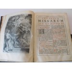 1765. [MSZAŁ TRYDENCKI] MISSALE ROMANUM Ex Decreto Sacro-sancti Concilii Tridentini restitutum, S. PII V. Pont. Max. Iussu editum, Et Clementis VIII. primùm, nunc denuò Urbani Papae VIII. auctoritate recognitum (…).