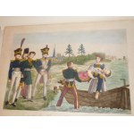 1837. WILLAEYS Félix, Le corps du Prince Poniatowski retrouvé.