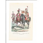 Ca 1840. BELLANGE HYPOLITE, Timbalier des Chevau-Légers Polonais. Trompette des Chasseurs à cheval - Garde Imperiale.