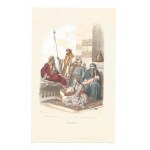 Ca 1850. PHILIPOTEAUX FELIX, Afrique. Ouahabys ou Ouahabites. Almée. Enfants et femme Felahs.