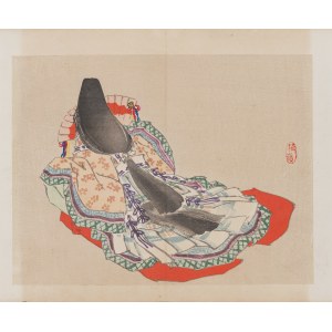Kōno Bairei (1844-1895), wyd. Yamada Shinzaburo, Kimono, Kioto, 1913