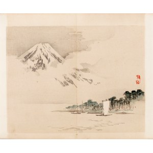 Kōno Bairei (1844-1895), wyd. Yamada Shinzaburo, Góra Fuji, Kioto, 1913