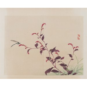 Kōno Bairei (1844-1895), wyd. Yamada Shinzaburo, Ważka, Kioto, 1913