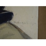 Michal BORUCIÑSKI (1885-1976), Young Hutsul, watercolor, 1920s.
