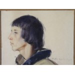 Michal BORUCIÑSKI (1885-1976), Young Hutsul, watercolor, 1920s.