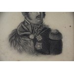 Rysunek ks. Józef PONIATOWSKI, 1 poł. XIX w. A.N.