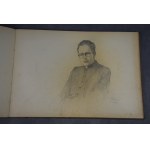 Stanisław FISCHER (1879-1967), Dwa duże szkicowniki, Bochnia, Kraków, 1954 r. akwarele i rysunki