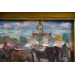 Fryderyk PAUTSCH (1877-1950), “Targ na kresach”, pocz. XX w.